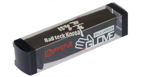 Перчатка бильярдная «Ball Teck MFO» (черная, вставка замша), защита от скольжения