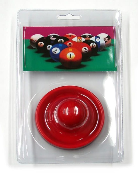 Бита для аэрохоккея (красная) D96 mm