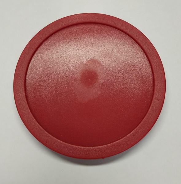 Шайба для аэрохоккея (красная) D82 mm