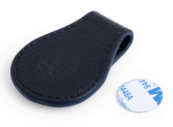 Пенал для мела магнитный «GL» черный (натуральная кожа)