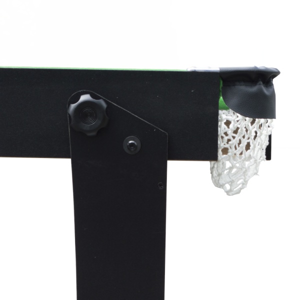 Складной бильярдный стол для пула "Hobby II" (6 футов, черный, в комплекте с аксессуарами)