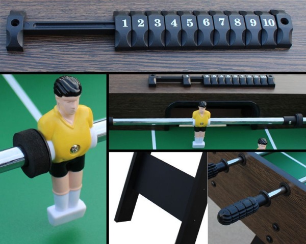 Настольный футбол (кикер) "Stuttgart" (122 x 61 x 81см, венге)