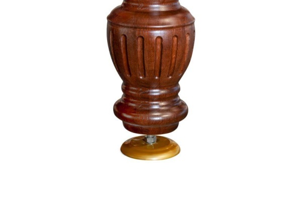 Стол / пирамида "Онега" (10 футов, 6 ног, 30мм камень) борта ясень