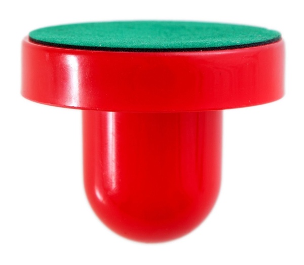 Бита для аэрохоккея (красная) D65 mm