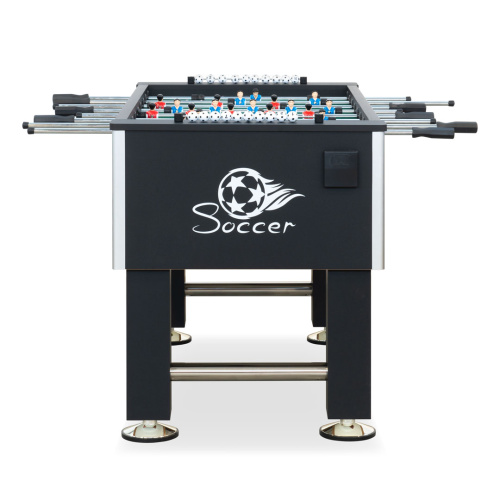 Игровой стол - футбол "Roma VIII" (140x76x87см, черный)