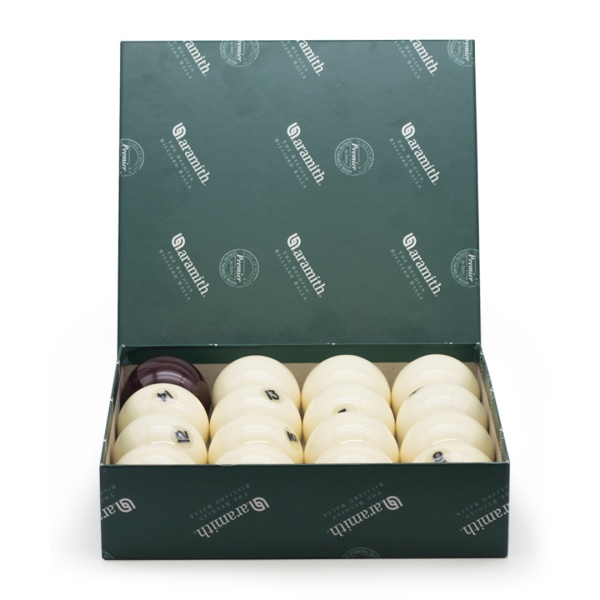 Комплект шаров 68 мм "Aramith Premier", красный биток